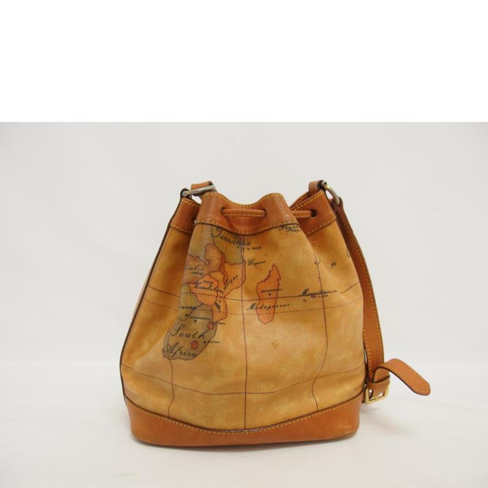 Prima Classe Map Pattern Drawstring Shoulder Bag - Picture 2 of 10